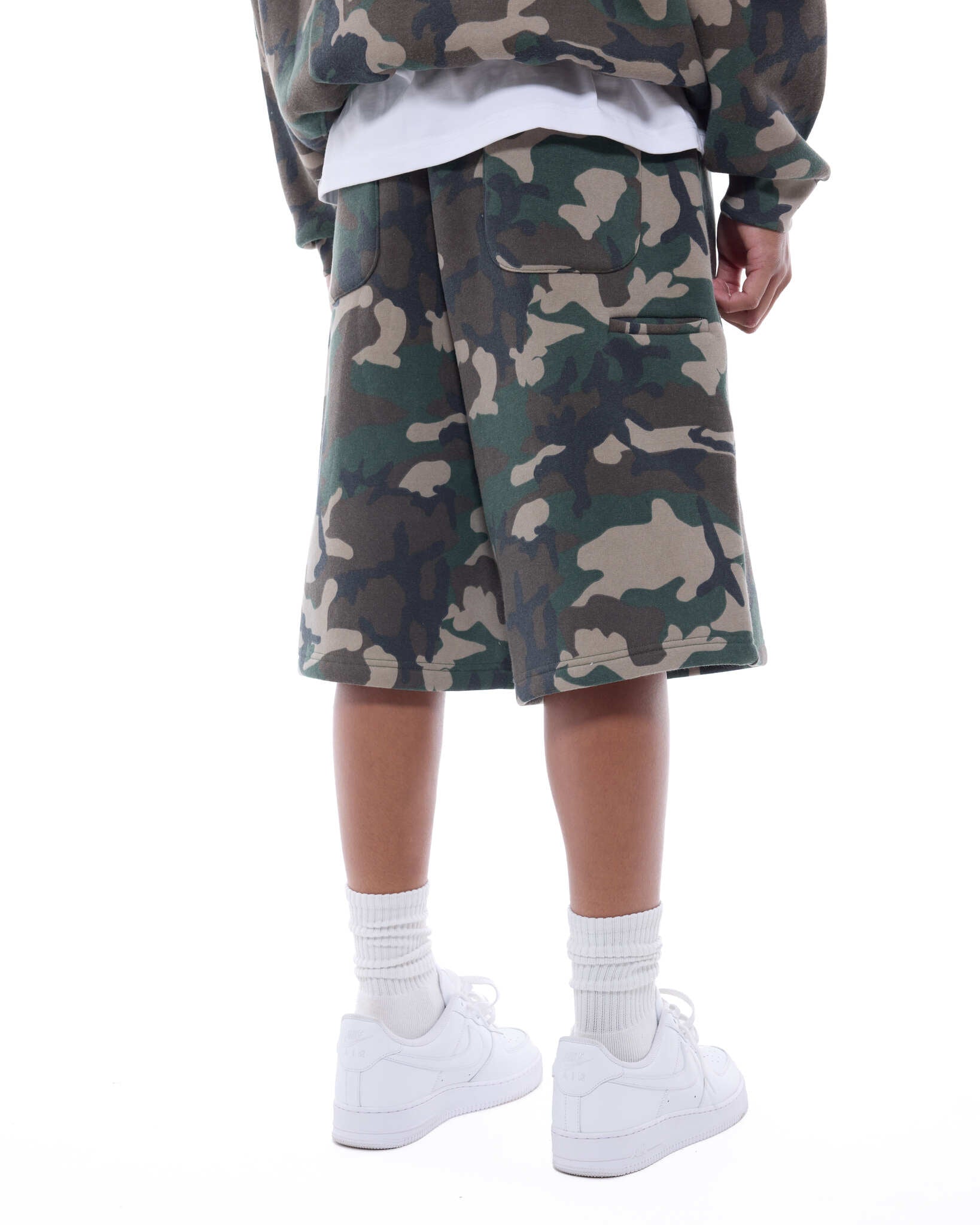 COZY SHORTS - CAMO - Sweats UK