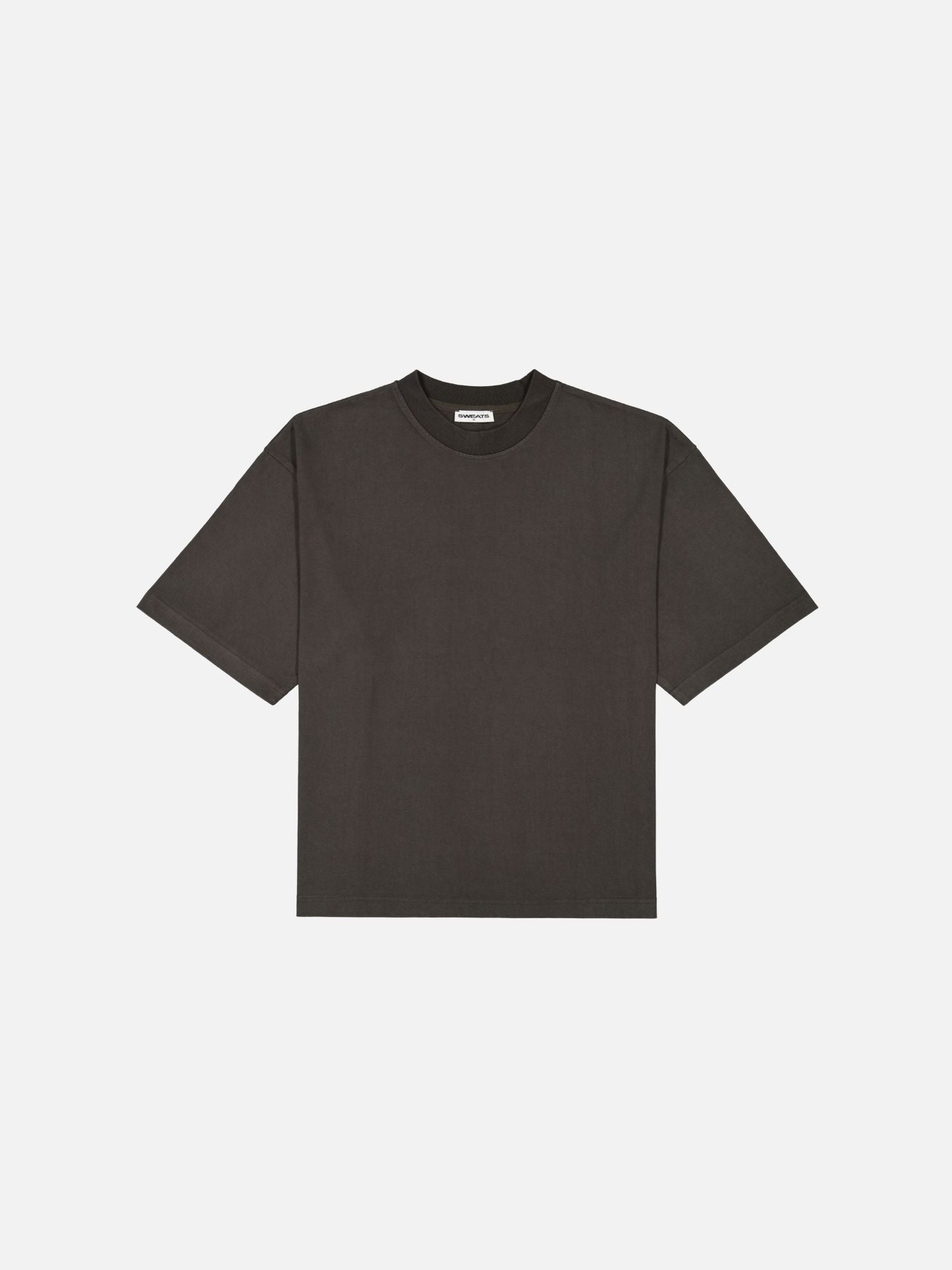 SIGNATURE BLANK T-SHIRT - COFFEE