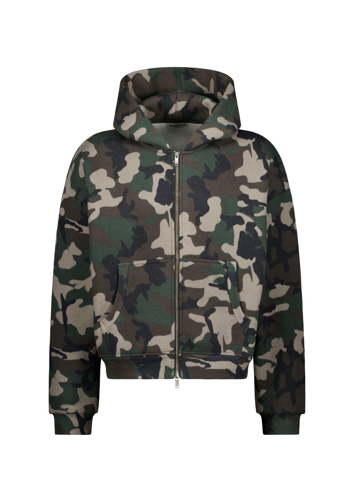 COZY ZIP UP - CAMO