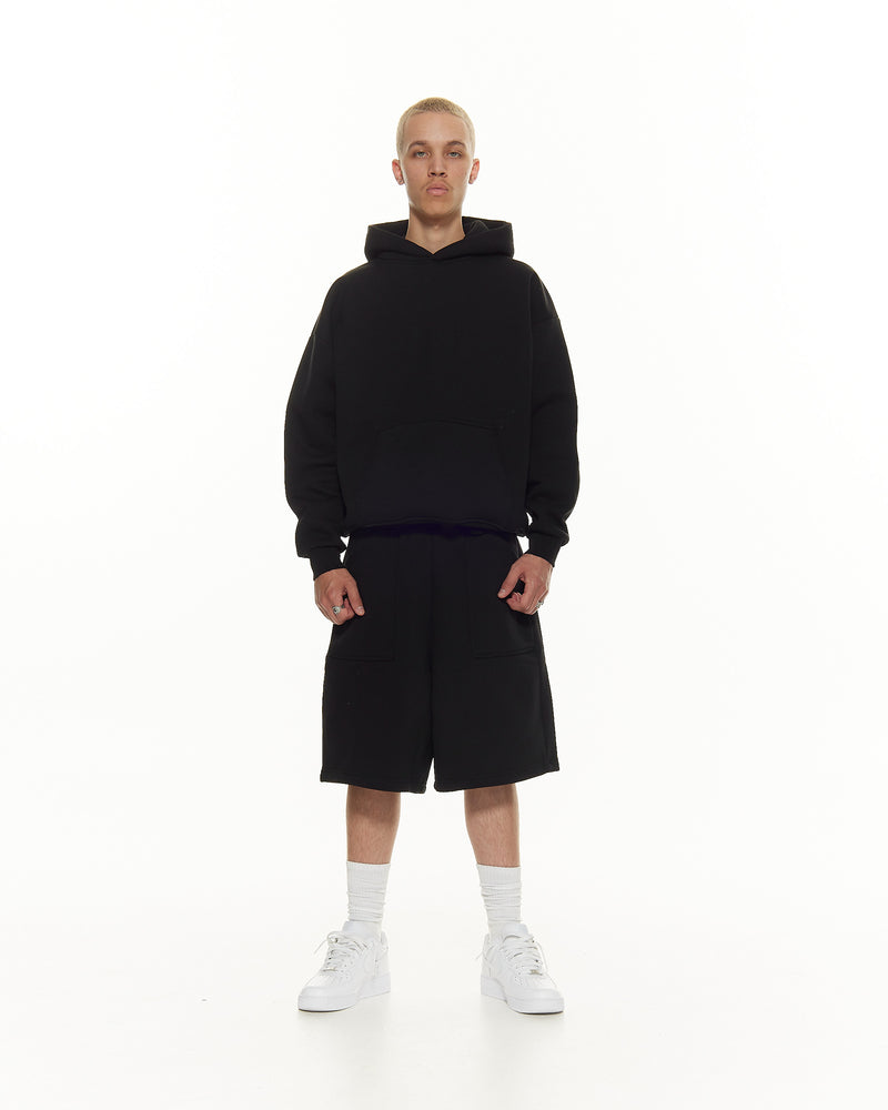 COZY SHORTS - BLACK