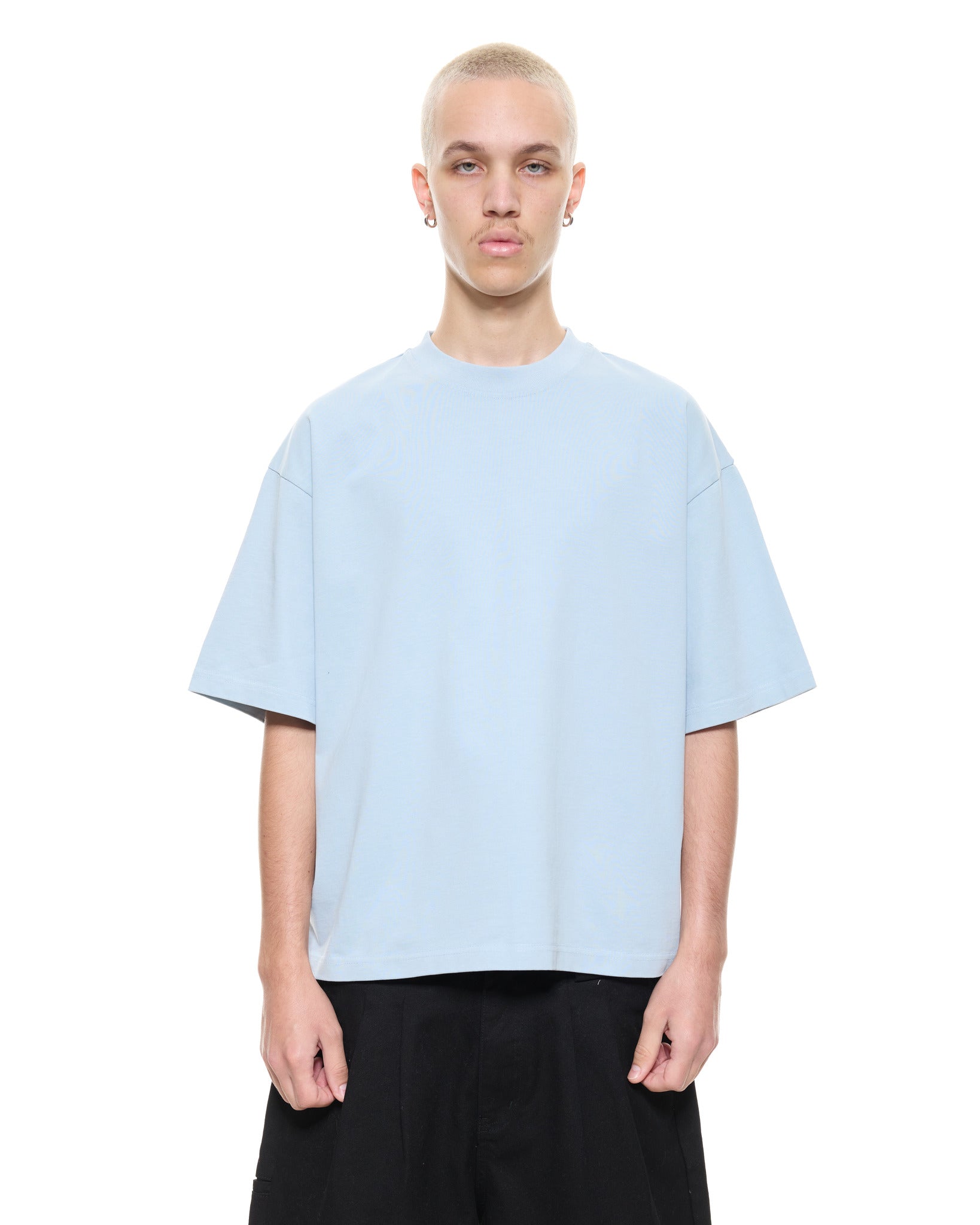 SIGNATURE BLANK T-SHIRT - GLACIER