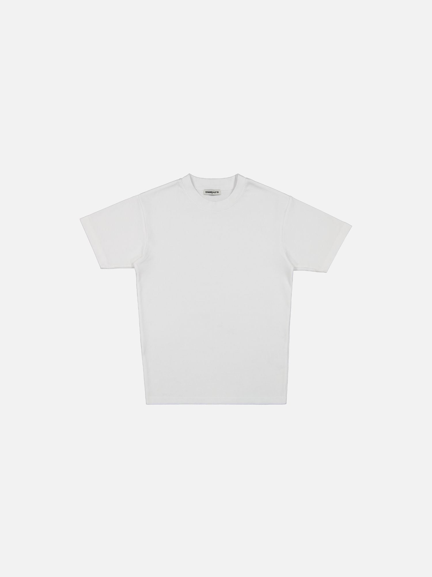 FITTED T-SHIRT - WHITE - Sweats UK