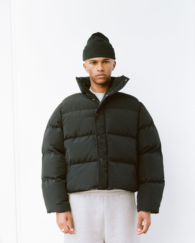 PUFFER JACKET - BLACK