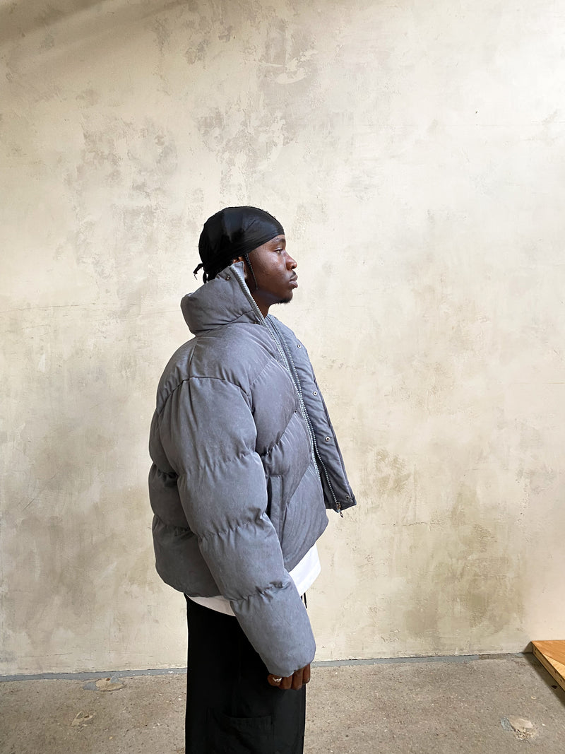 PUFFER JACKET - GREY