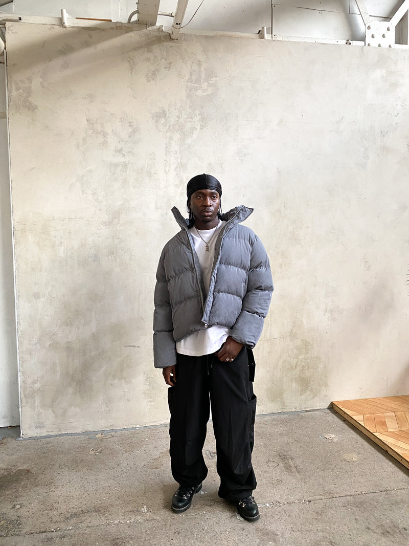 PUFFER JACKET - GREY