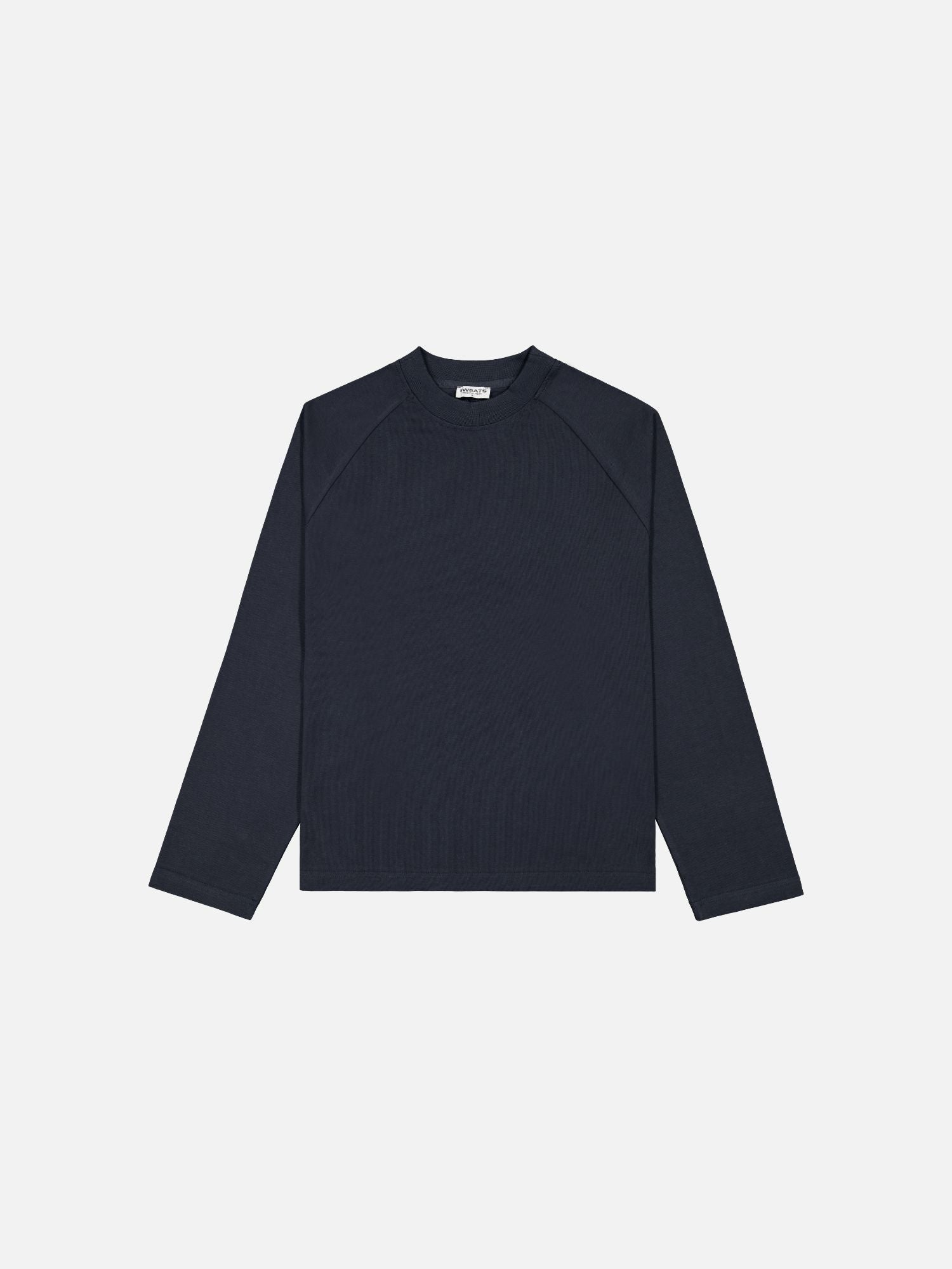 Long Sleeve T-Shirt - Navy - Sweats UK