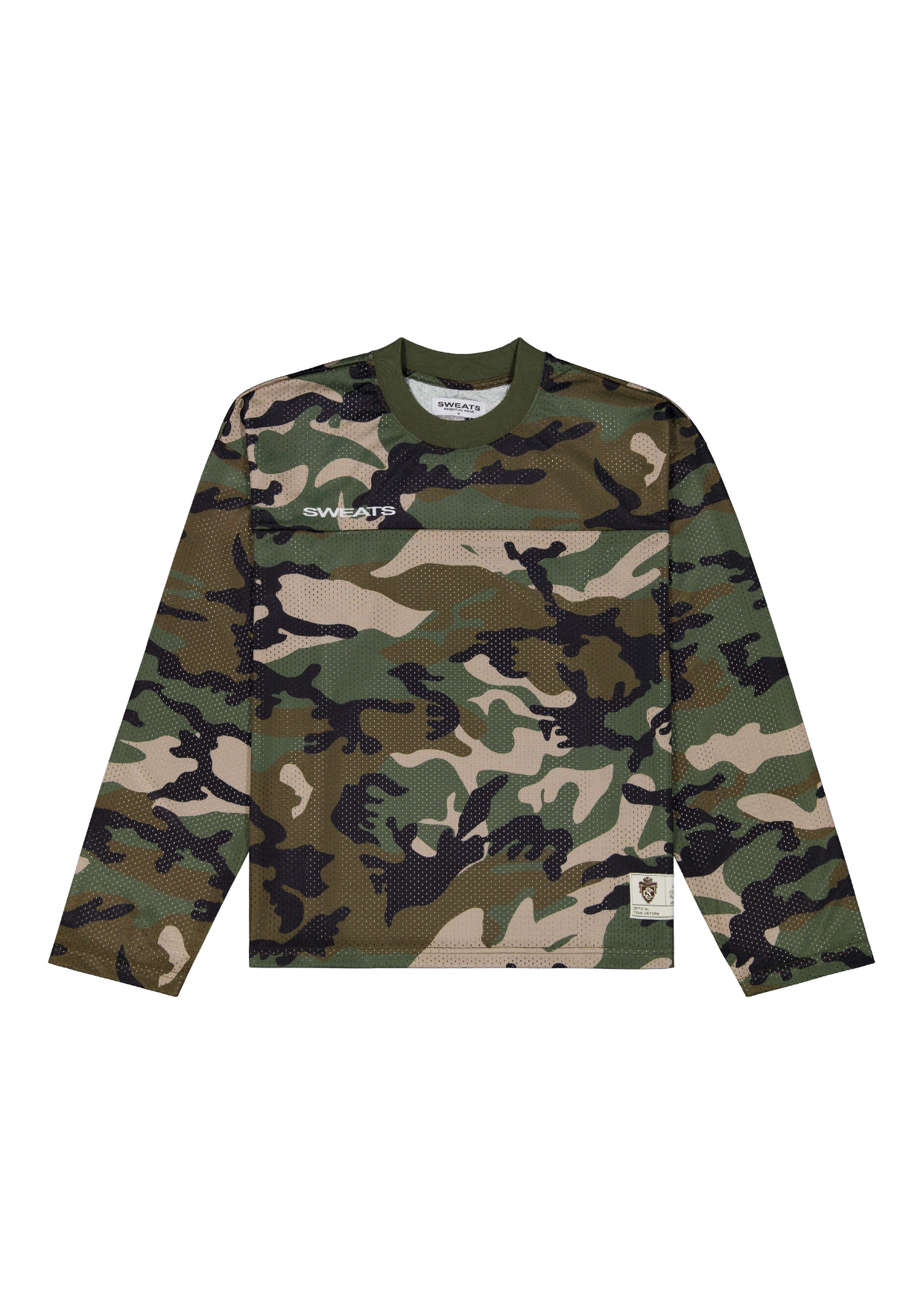 MESH LS T-SHIRT - CAMO