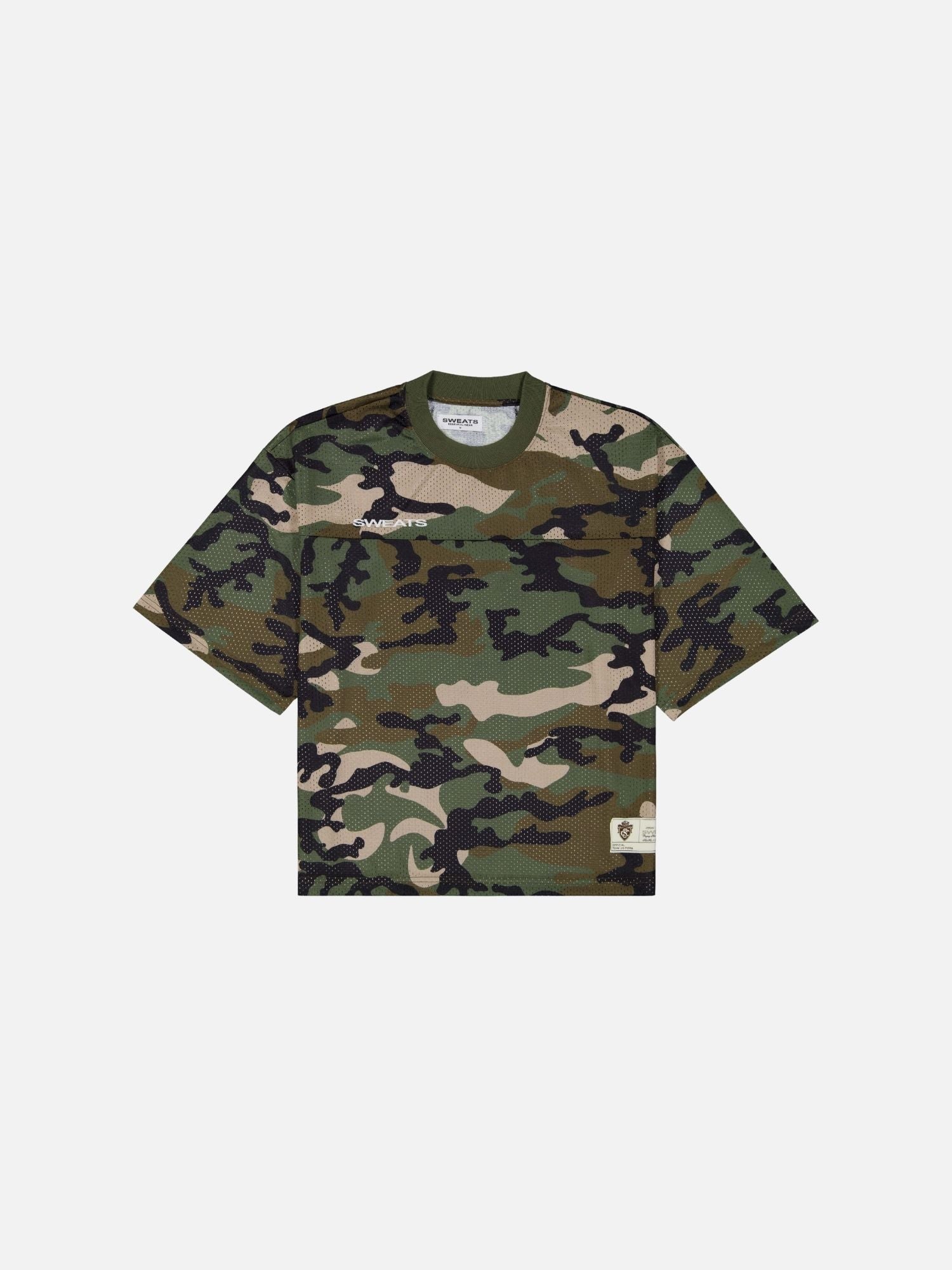 MESH SS T-SHIRT - CAMO