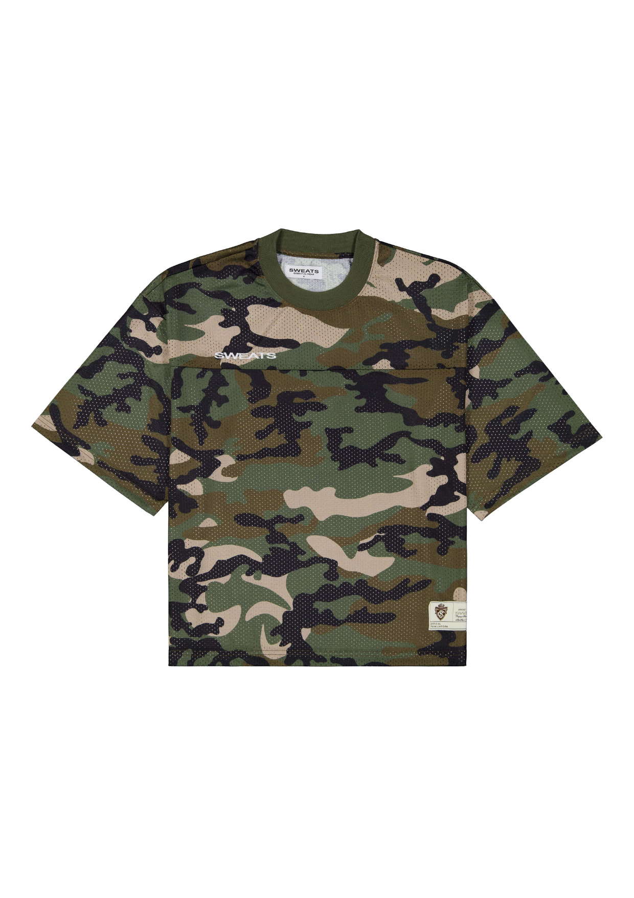 MESH SS T-SHIRT - CAMO