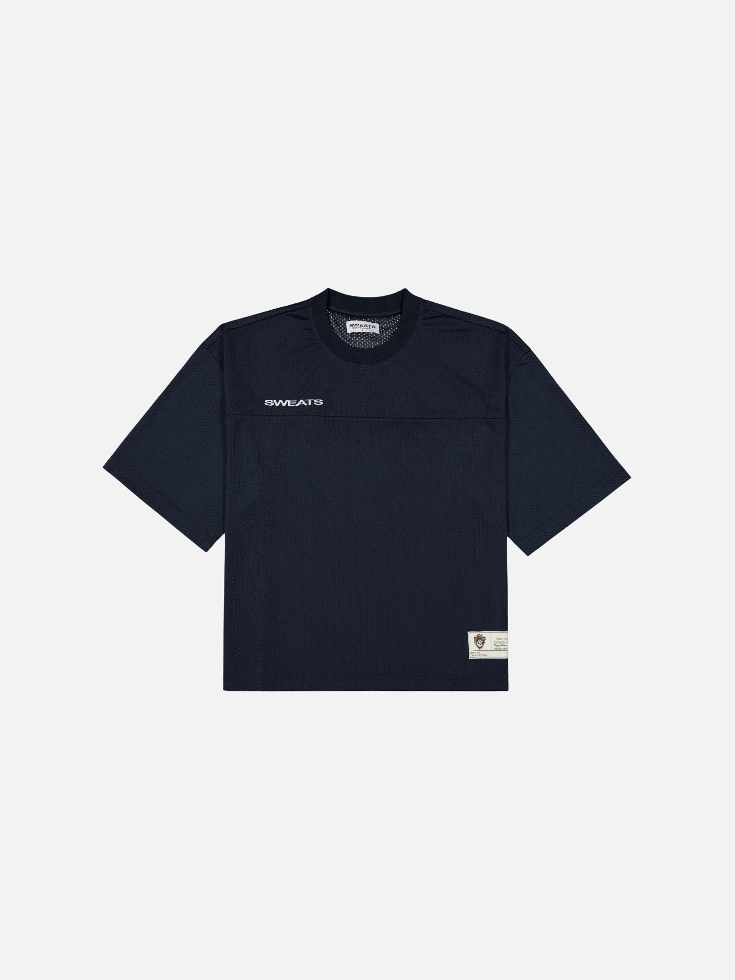 MESH SS T-SHIRT - NAVY
