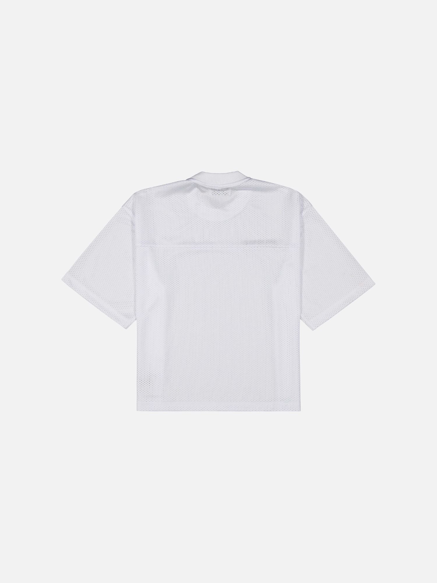 MESH SS T-SHIRT - WHITE - Sweats UK