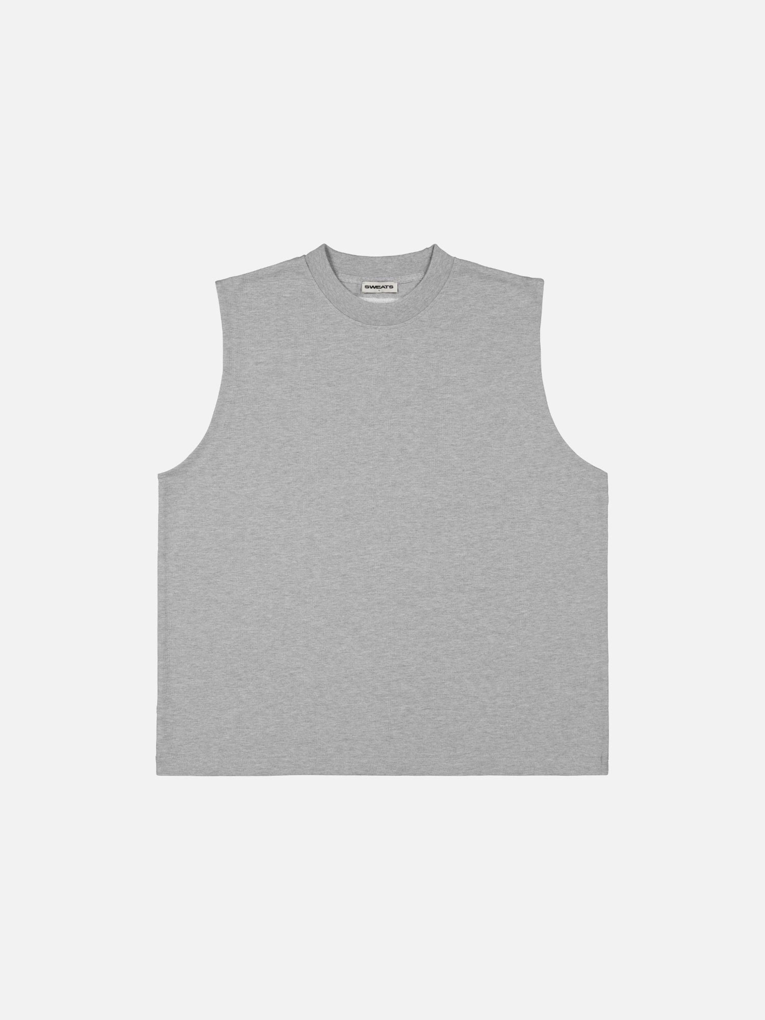 MUSCLE TEE - GREY MELANGE