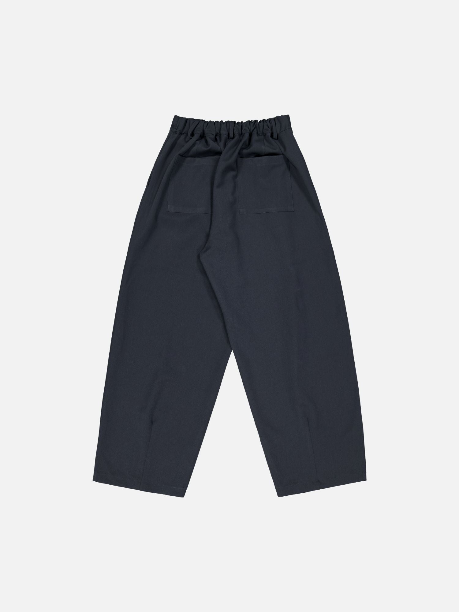 PLEATED PANT - NAVY