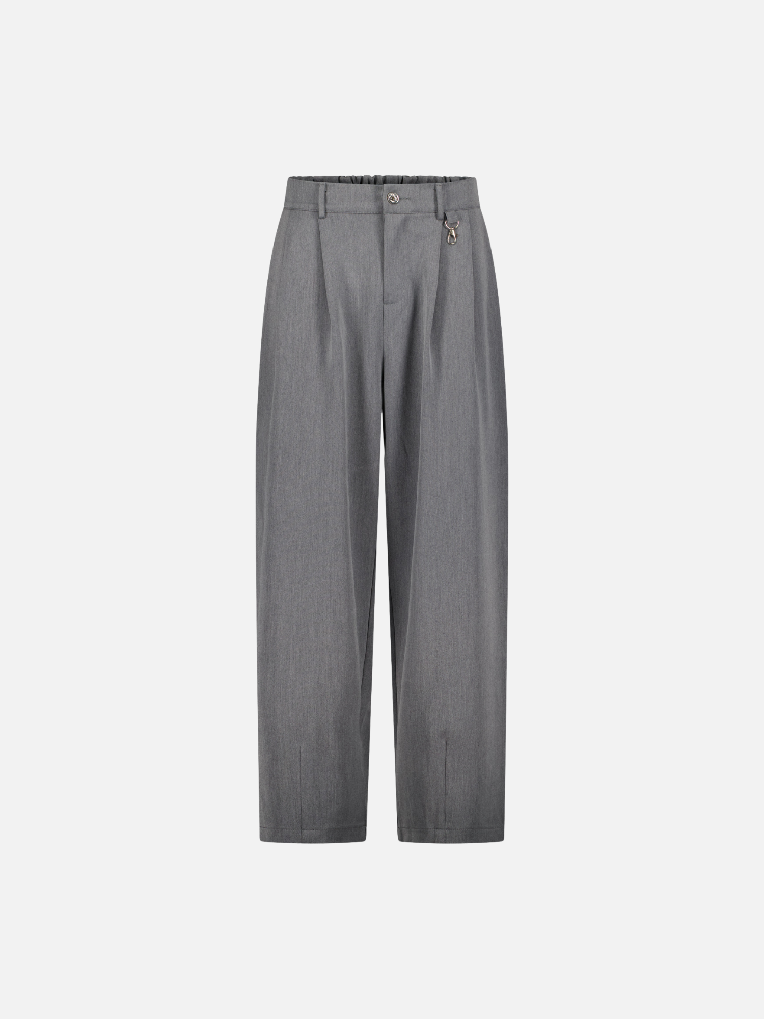 PLEATED PANT - GREY