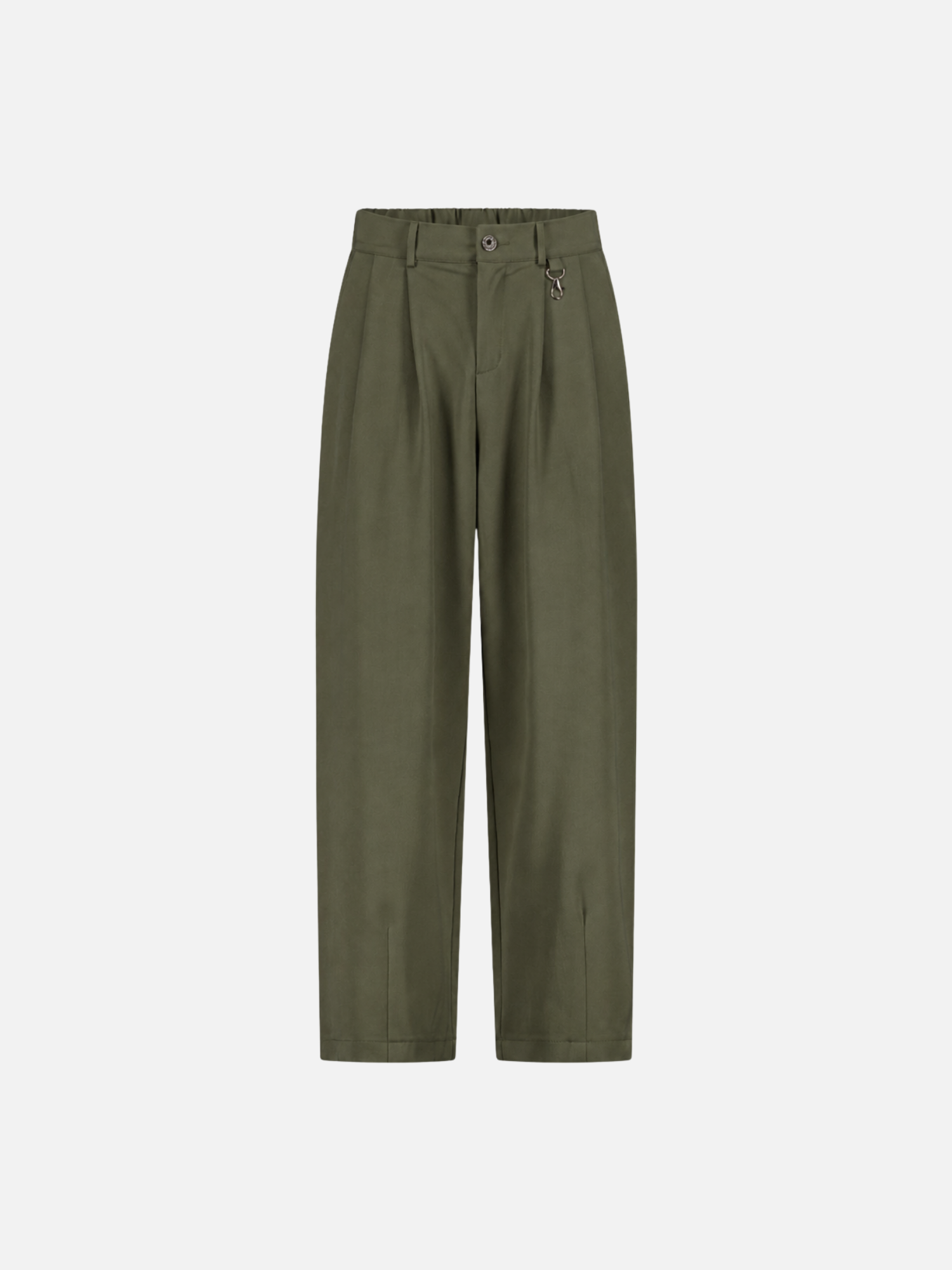 PLEATED PANT - OLIVE
