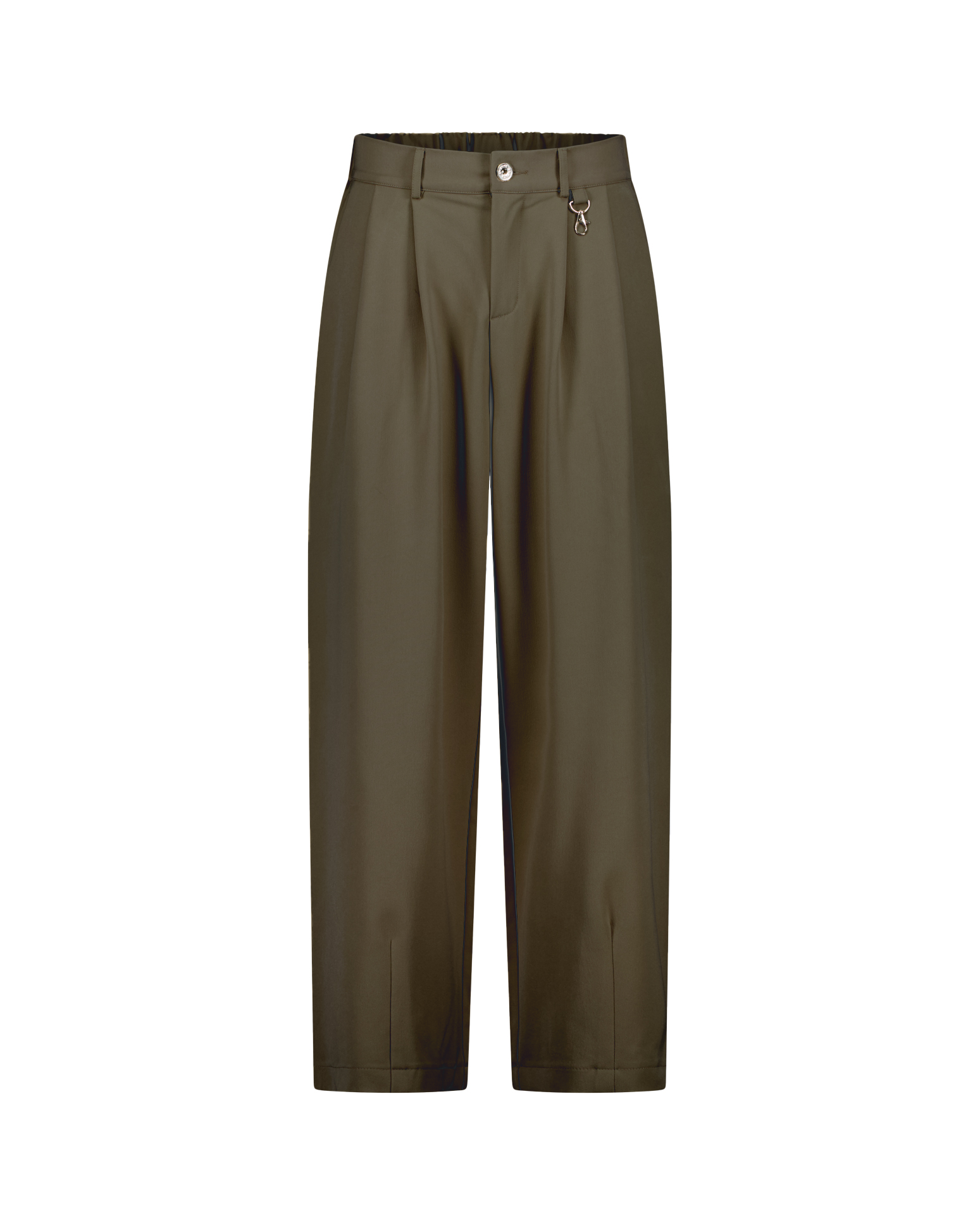 PLEATED PANT - OLIVE