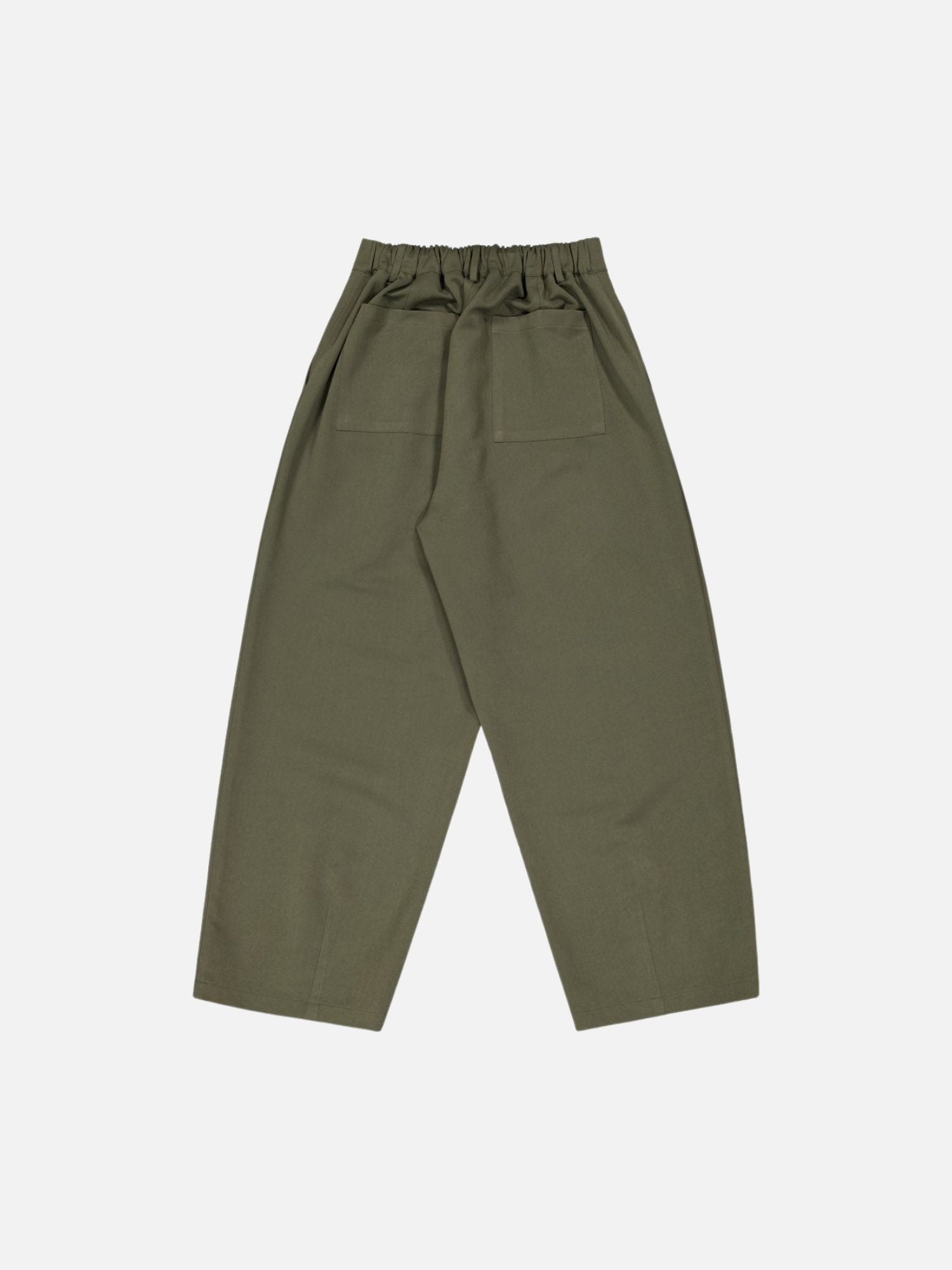 PLEATED PANT - OLIVE