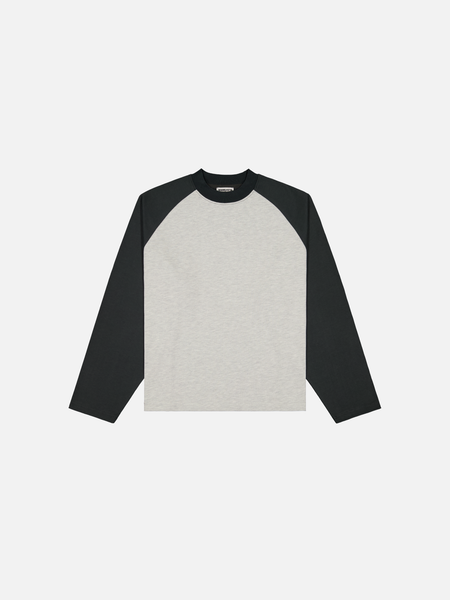 RAGLAN LS T-SHIRT - ARCTYC/GRANITE