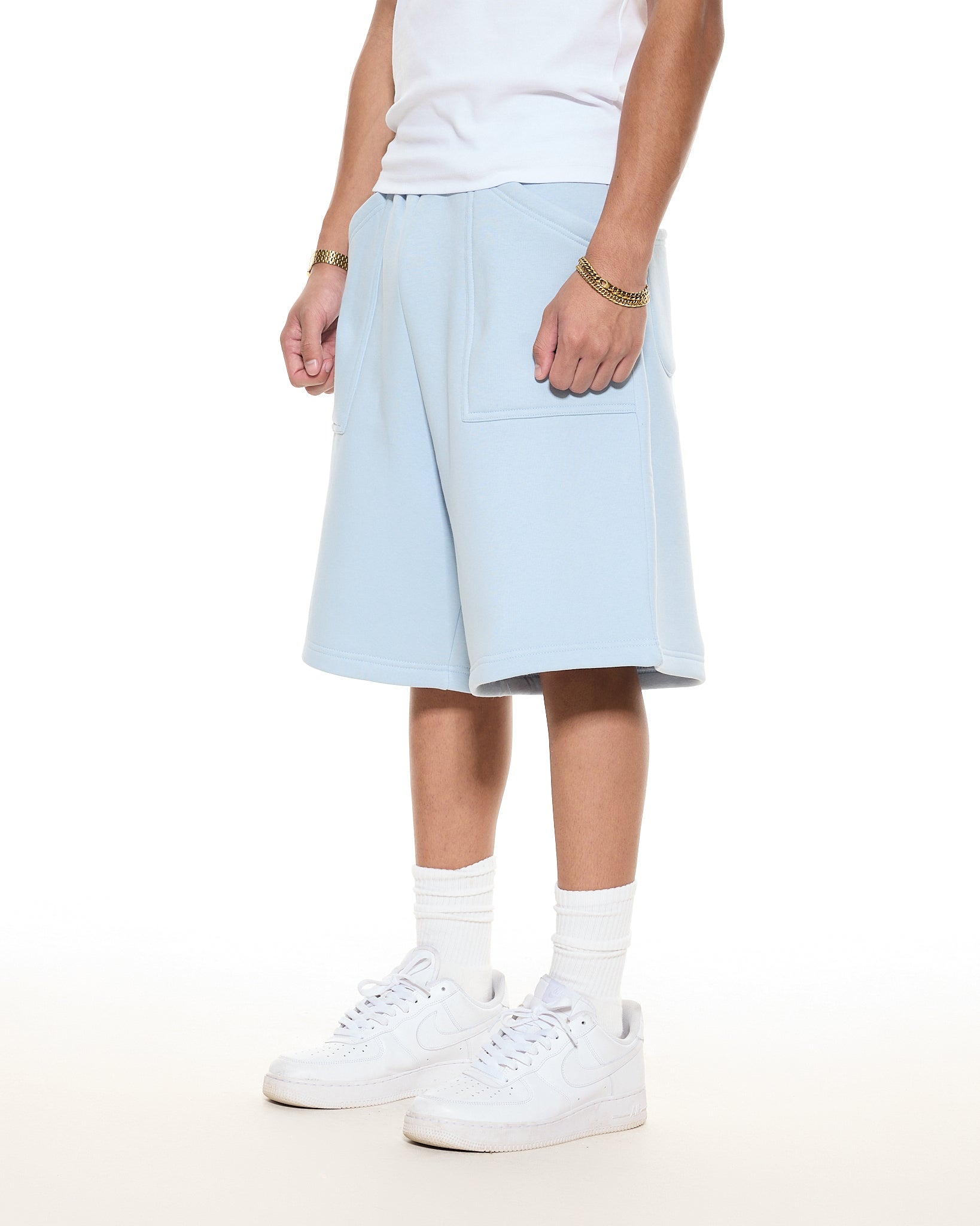 COZY SHORTS - GLACIER