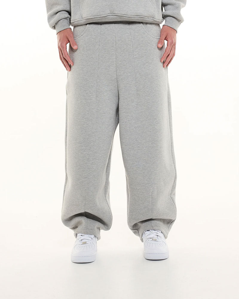 Cozy Straight Leg Sweats Grey | Sweats Collective