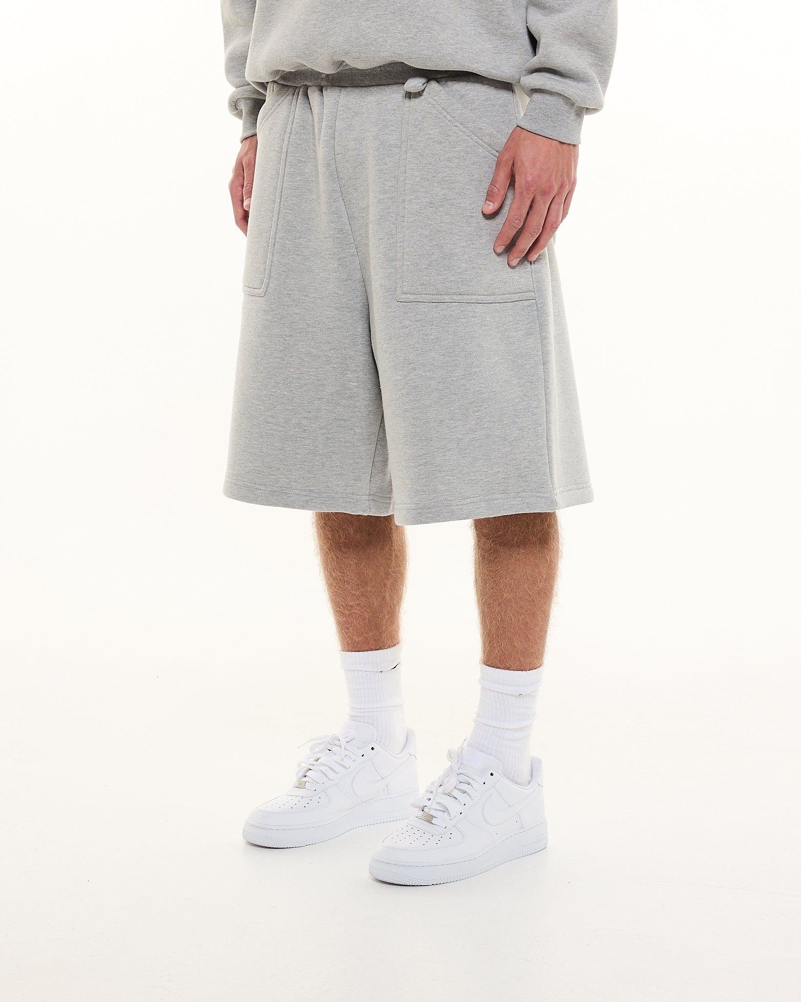 COZY SHORTS - GREY - Sweats UK