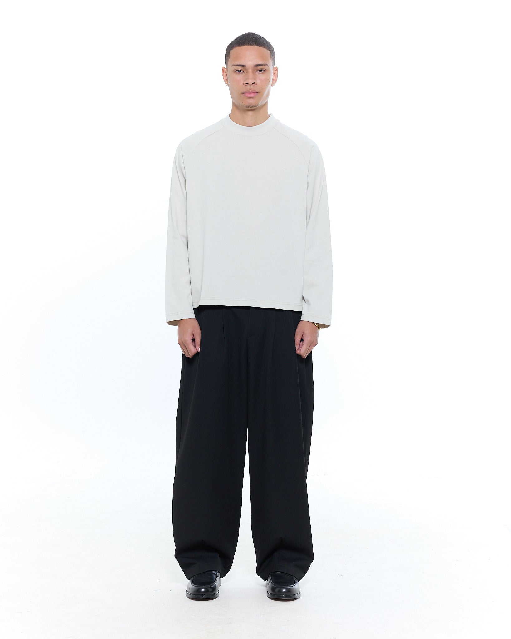 Long Sleeve T-Shirt - Chalk