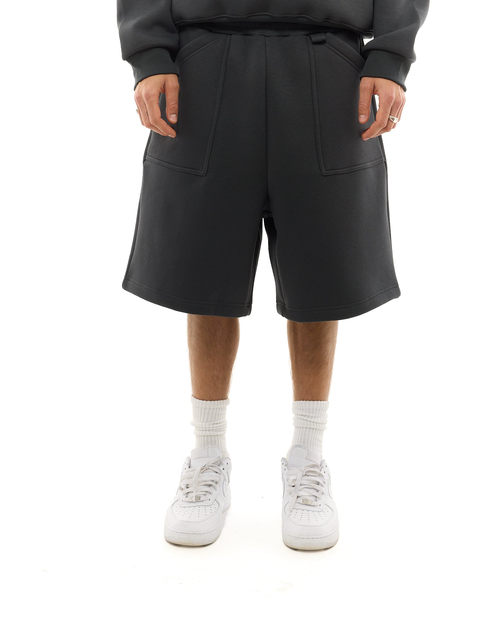 COZY SHORTS - GRANITE