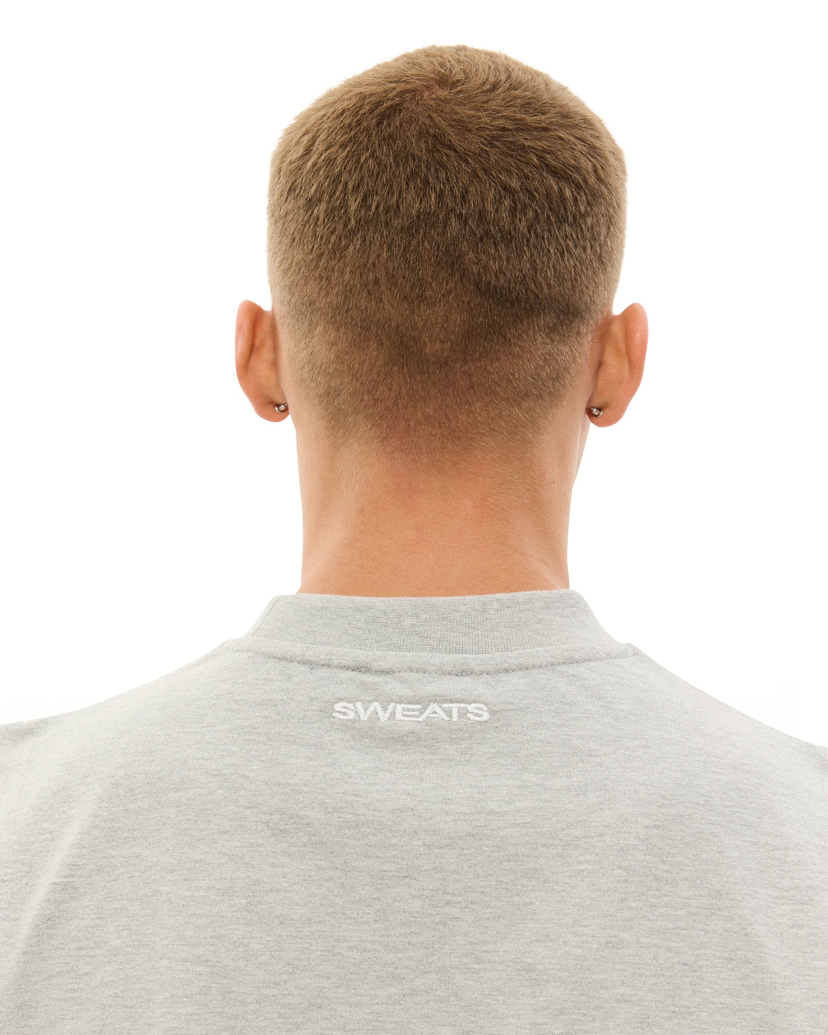 MUSCLE TEE - GREY MELANGE
