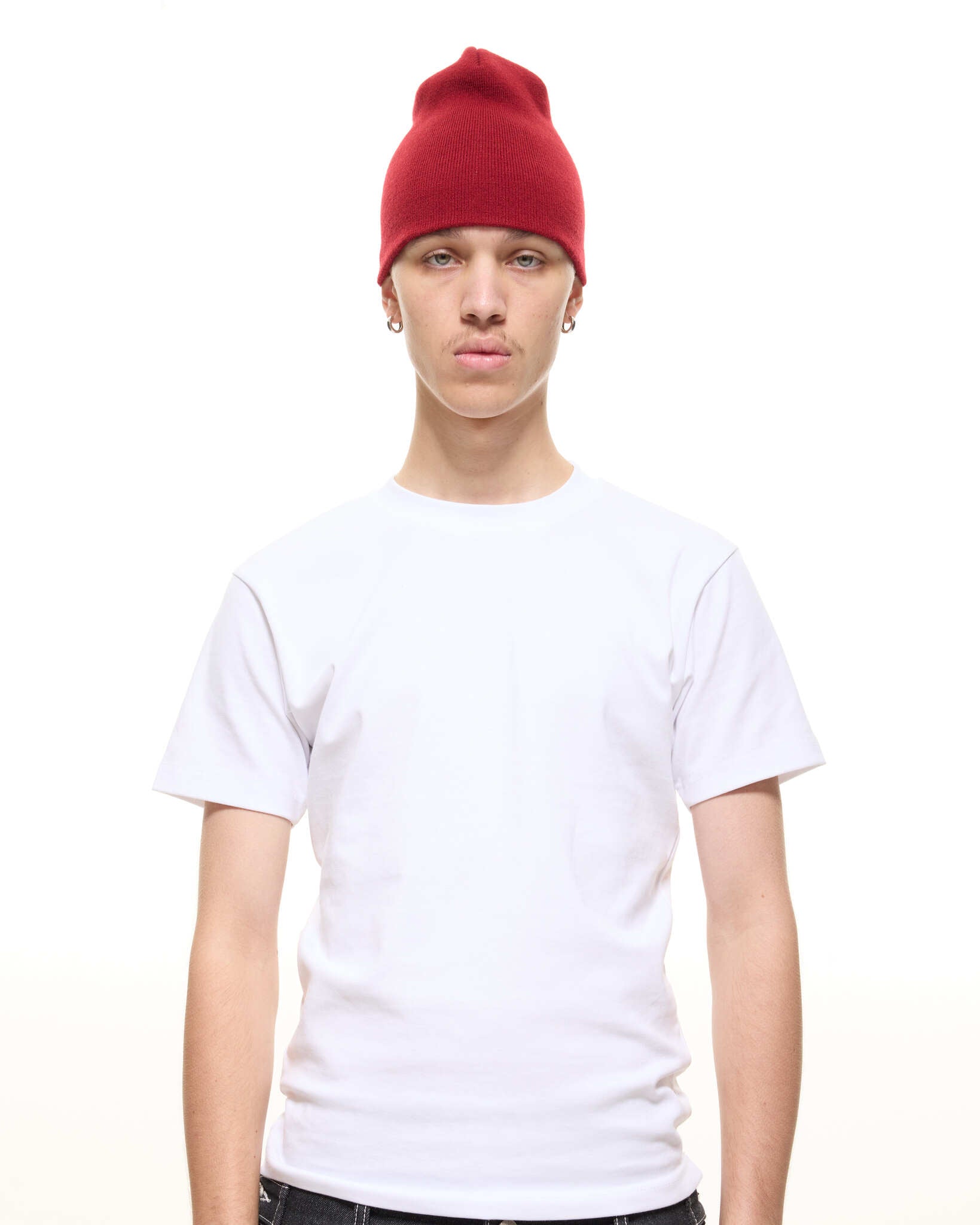 SKULL BEANIE - RED
