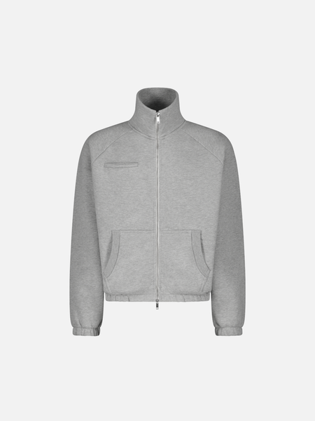 COZY TRACK JACKET - GREY