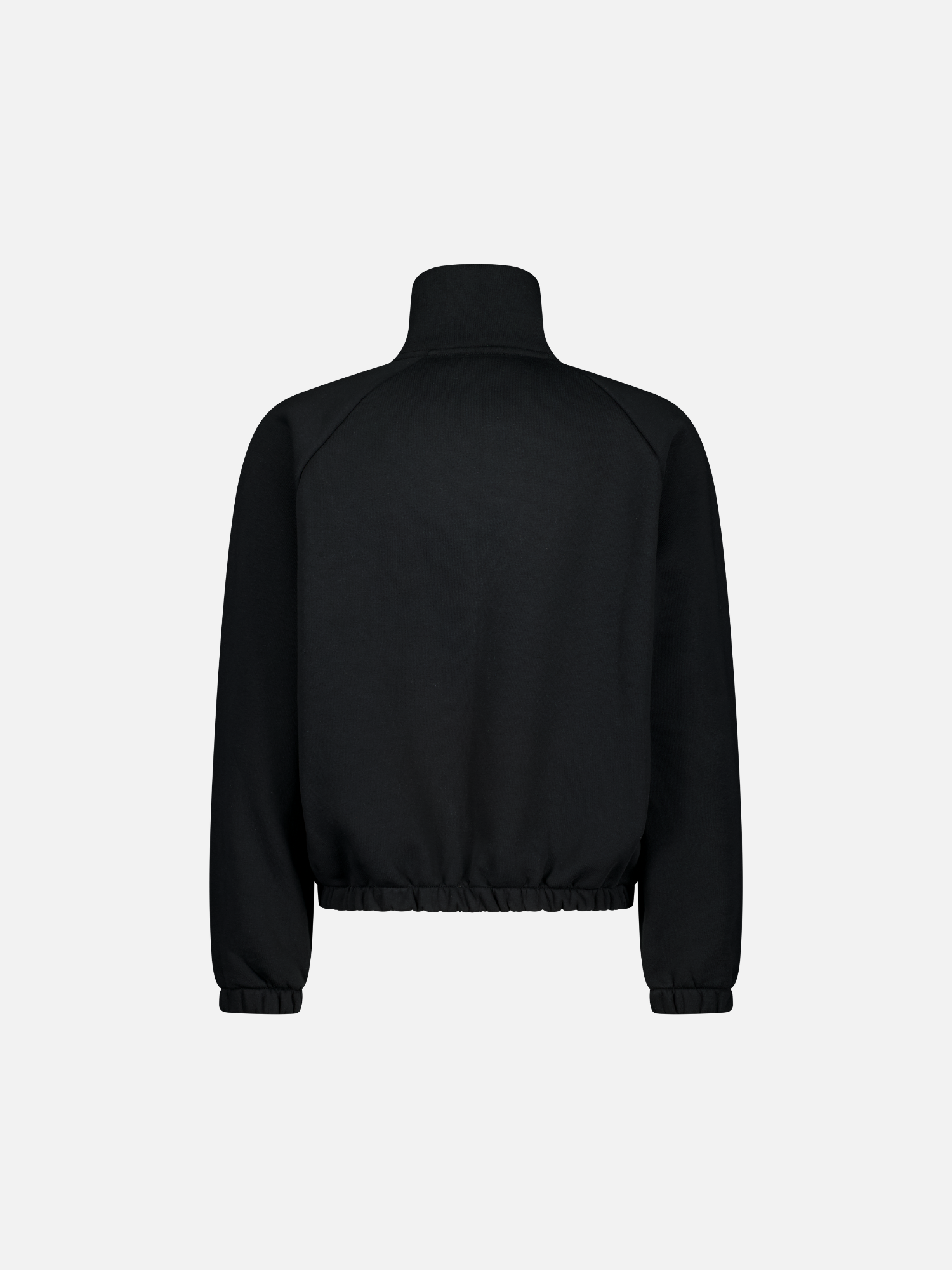 COZY TRACK JACKET - BLACK