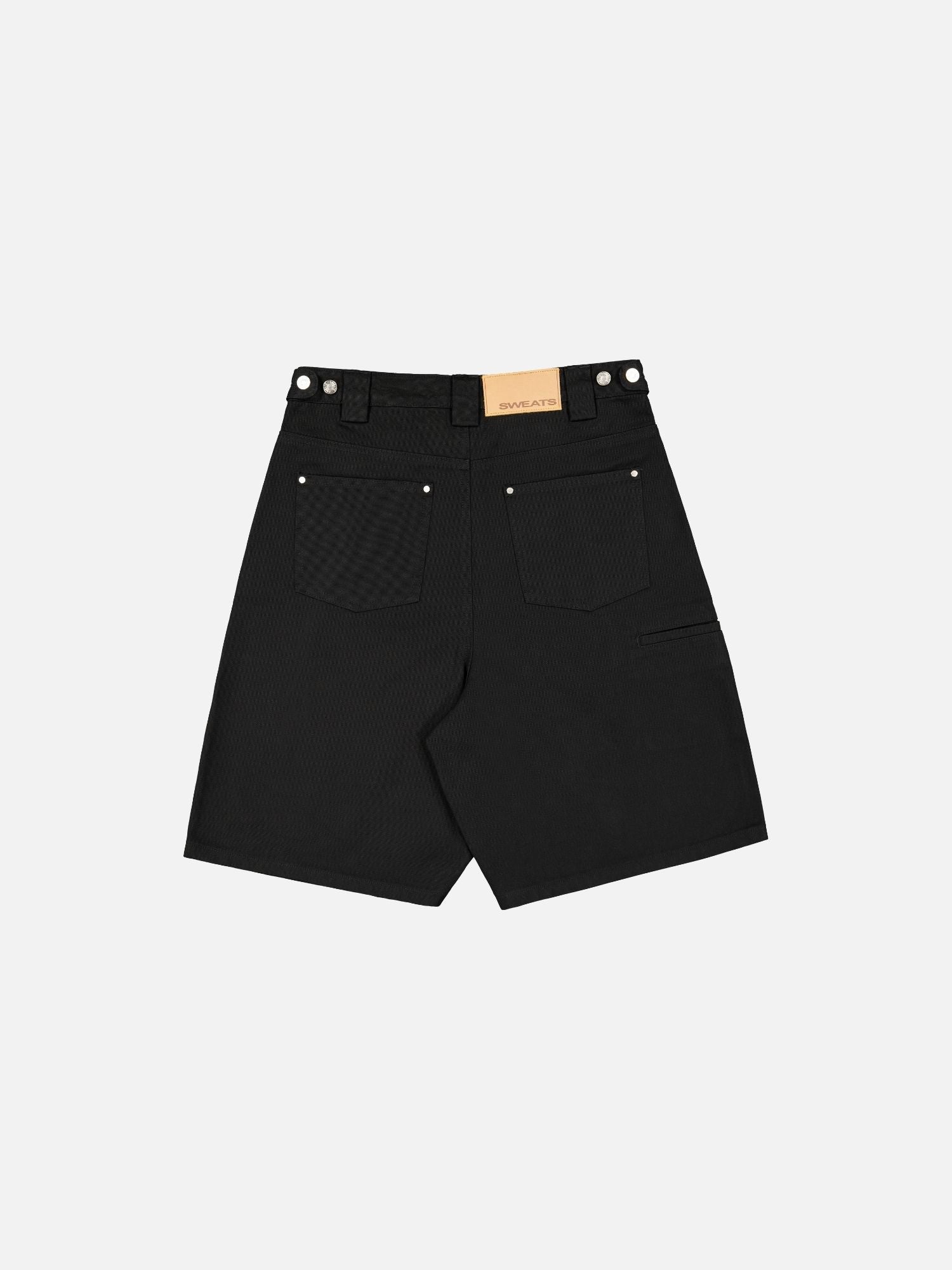 WORKWEAR SHORTS - BLACK - Sweats UK