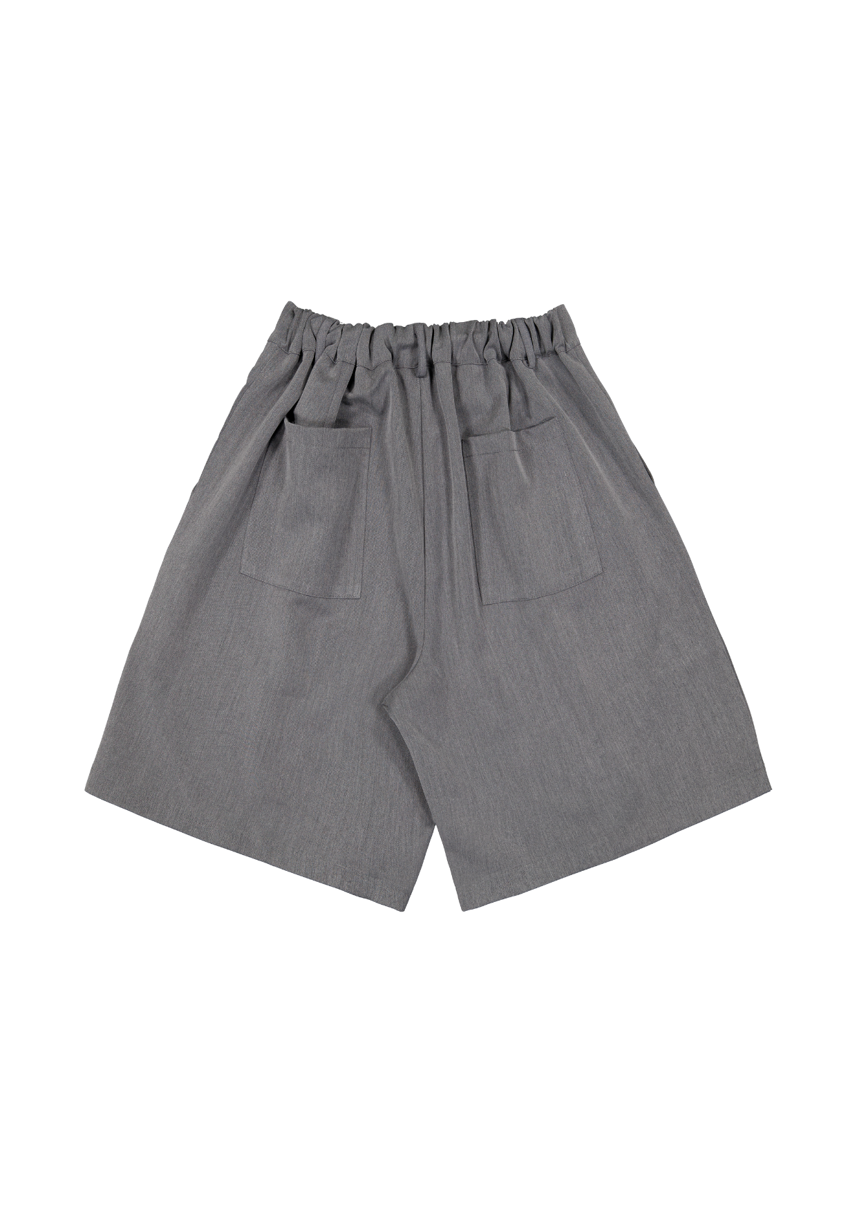 PLEATED SHORT - GREY - Sweats UK