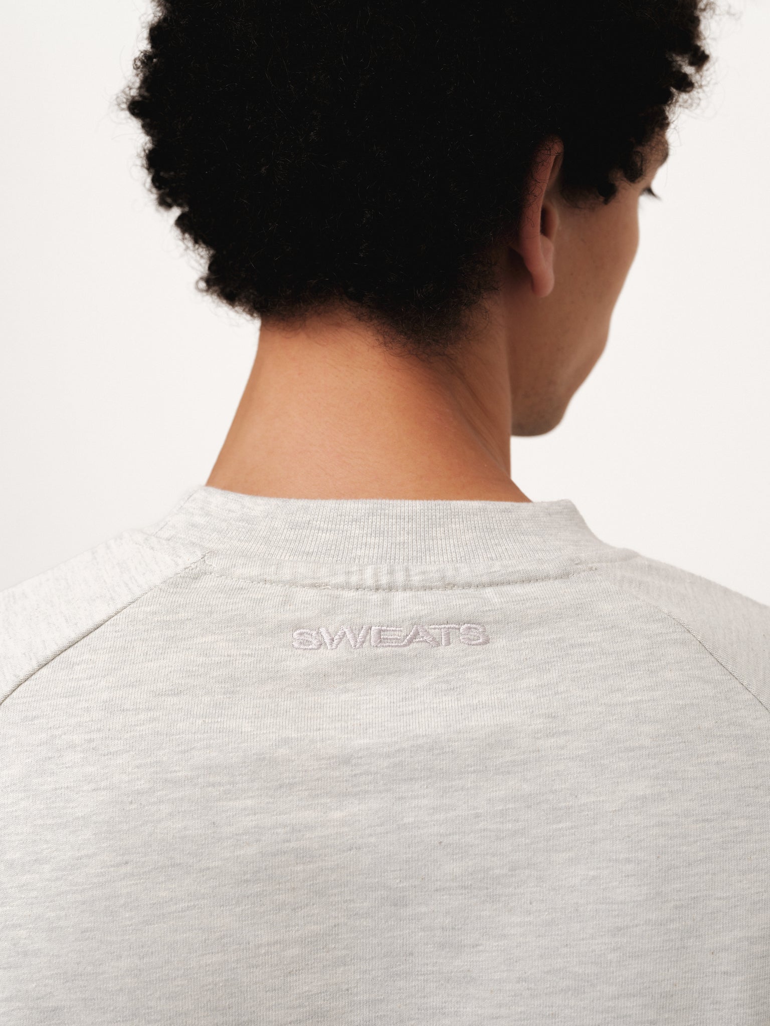 Long sleeve T-shirt by Sweats UK in Arctic blue, featuring a comfortable fit and casual style.