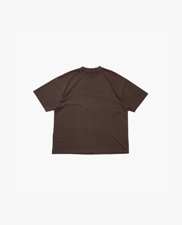 SIGNATURE BLANK T-SHIRT - COFFEE